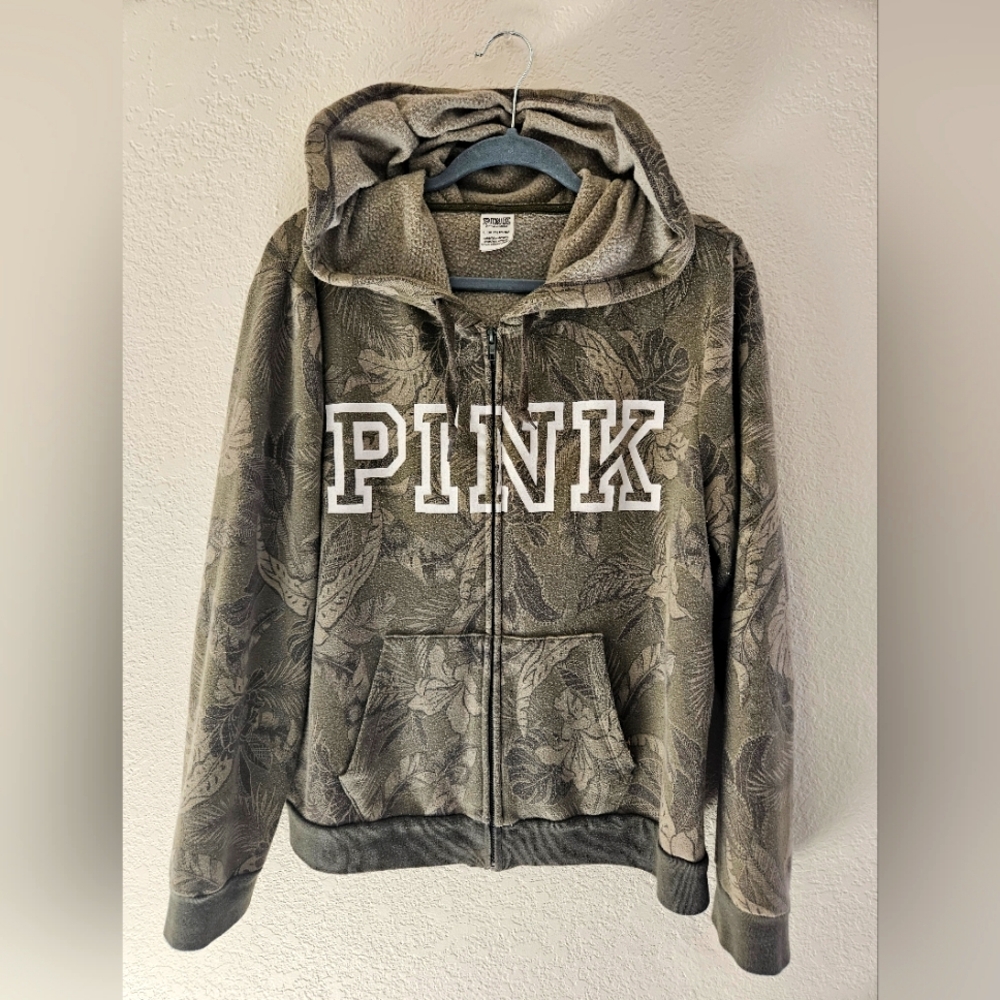 Victoria's Secret PINK zip up hoodie XL